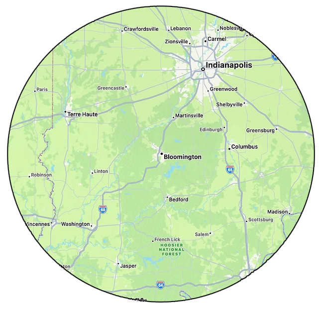 Amish Roofers Service Area